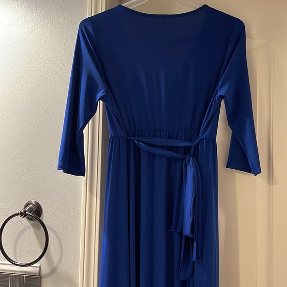 Royal blue maxi dress. Bought 3 years ago but never worn. - Picture 3 of 3